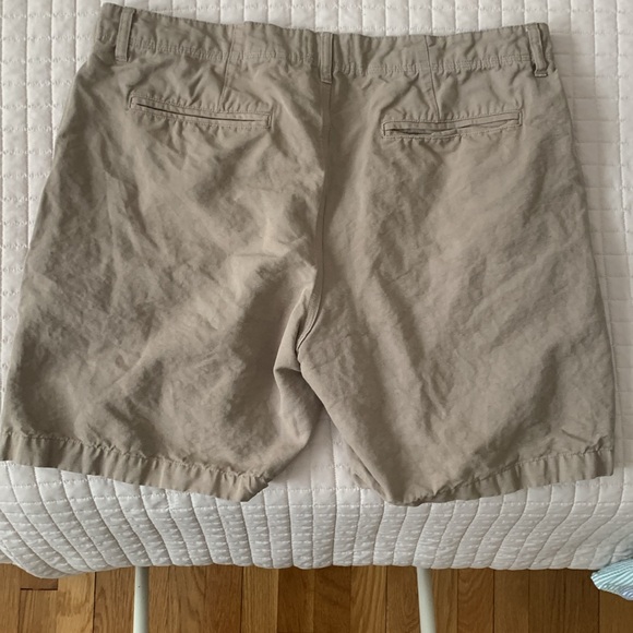 Taylor Stitch Waist Size 38 Cotton Linen Blend Shorts - Picture 6 of 7